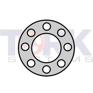 6 90/10 CUNI 150 NAVY SW FLANGE PLATE TYPE