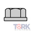 1/4 304SS 6000 BLANK TAILPIECE TECH PRODUCTS 6R104-1-SS