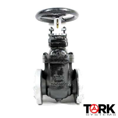 This is a cast iron gate valve, available through Tork Systems, Inc: