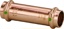 3/4 PROPRESS COPPER EXTENDED NO STOP COUPLING PXP VIEGA 79010 (SOLD IN MULTIPLES OF 5)